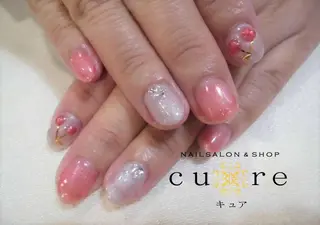 ショート ネイル ネイルサロン Cureのネイルデザイン
