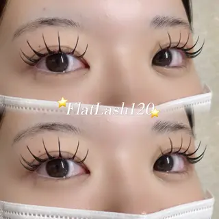 マツエク・マツパ 束感マツエク⟡.· HARUNA🤍のマツエク・マツパデザイン