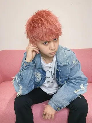 ショート カラー メンズ LAME 【レイム】のヘアスタイル