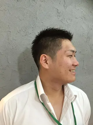 ショート メンズ 水野 魁人のヘアスタイル