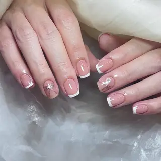 ネイル RAFFINE haru🦋🩵のネイルデザイン