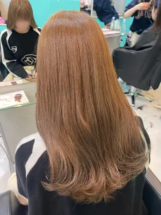 ロング カラー mana/メンズ/ ヘアセット/ブリーチのヘアスタイル