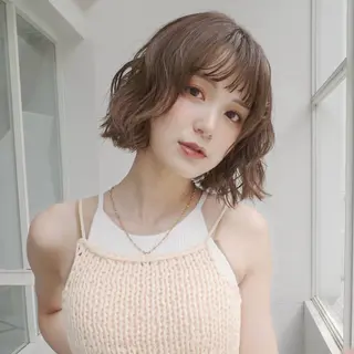 ショート パーマ Unami shibuya所属・Unami 渋谷 Mayukiのヘアスタイル