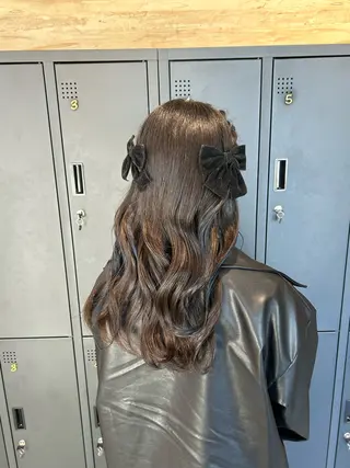 ロング カラー ヘアアレンジ suri-ru hair【スリールヘアー】所属・FURUSAWA AOIのヘアスタイル