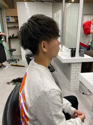 メンズ 梅田中崎町メンズ 美容師ユースケのヘアスタイル