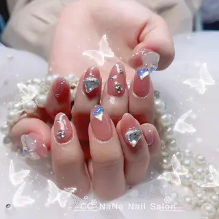 ネイル 💎CC・NaNa 韓国風ネイル🌙Cのネイルデザイン
