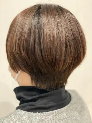 ショート Linda　Hiro所属・坂下 麻梨奈のヘアスタイル