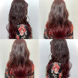 ロング カラー もにか🌞原宿/渋谷 🌝ブリーチカラーのヘアスタイル