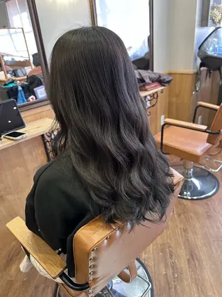 ロング パーマ 髪質改善・艶カラー HIROTOのヘアスタイル
