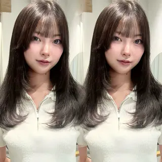ロング AI TOKYO　S所属・mizuki 【韓国レイヤー】のヘアスタイル