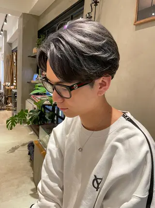 カラー メンズ RAF TOKYO所属・10月限定モニター 髪質改善美髪矯正のヘアスタイル