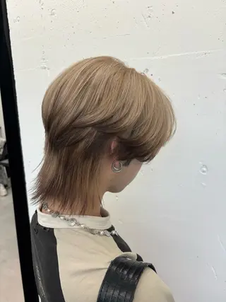 ショート カラー ヘアアレンジ 夕羽夢🍓矢場/ 透明感カラーのヘアスタイル