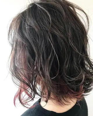 ショート カラー Lien 深井店のヘアスタイル