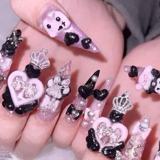 ネイル Lee Nails チップ長さだし専門店のネイルデザイン