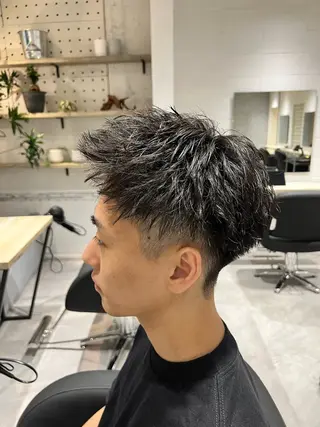 ショート メンズ 【パーマ満足度No. 1🥇】宮脇 大樹のヘアスタイル