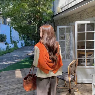 ロング カラー 韓国ヘア🤍髪質改善 🇰🇷AKANEのヘアスタイル