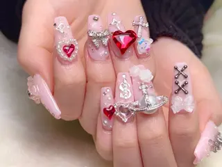 ネイル lucky nail 歌舞伎町のネイルデザイン