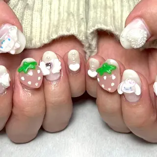 ネイル unwind🍓/ 学芸大学 /持ち込みのネイルデザイン