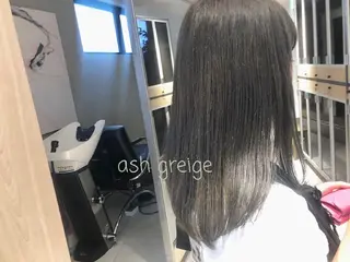 ミディアム カラー オリーブ透明感カラー 表参道/MIKUのヘアスタイル