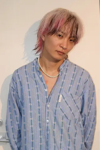 カラー デザインカラー/ ハイトーン/ケイジのヘアスタイル