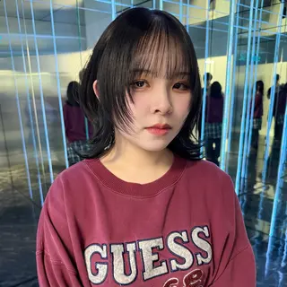 ショート 🐺立川のウルフ屋 さん🐺おかみ🐺のヘアスタイル