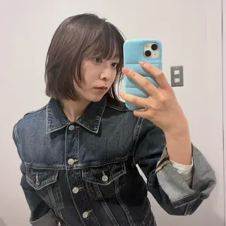 ミディアム カラー ショート/レイヤー / kure🌼のヘアスタイル