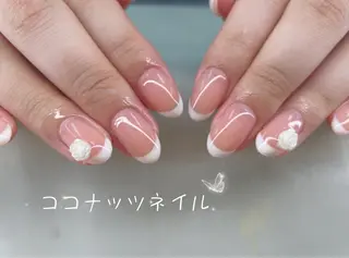ネイル 神田 ココナッツのネイルデザイン