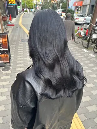 ロング 北村 鴻志郎のヘアスタイル