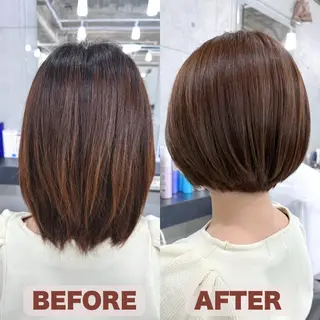 ショート 柳田 怜那/銀座 Endearingのヘアスタイル