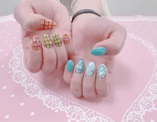 ネイル はぴねす所属・横浜 美夢のネイルデザイン