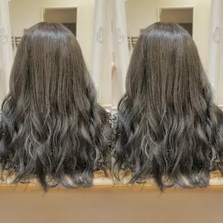 カラー ロング grow上野御徒町【グロウ】所属・ブリーチ・ハイトーン 特化🎉内山のヘアスタイル