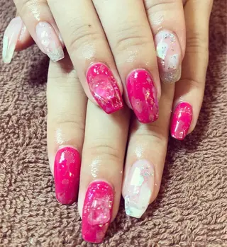 ネイル マルサンカクシカク所属・○△□ 守口市のネイルデザイン