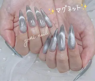 ネイル 𝐲𝐮𝐦𝐢🎀 長さ出しデザイン専門のネイルデザイン