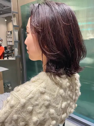 ミディアム カラー ROCAReTA  FOR HAIR 河原町三条店所属・あべ ゆうかのヘアスタイル