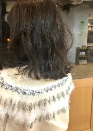 ミディアム ボブ/ミニボブ/ 立河今日子のヘアスタイル