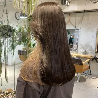 ロング カラー 艶カラー 🤍🫧/makoのヘアスタイル