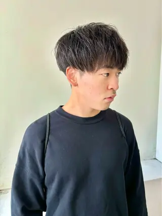 ショート メンズ men's/perm colorDaijuのヘアスタイル