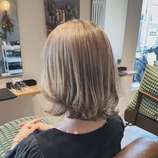 ミディアム rivegauche yasuokaのヘアスタイル
