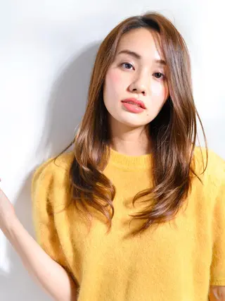 セミロング 【髪質改善師】 鈴木伸之介のヘアスタイル