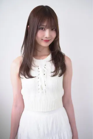 ロング 新免世翔/ レディースモデル募集のヘアスタイル