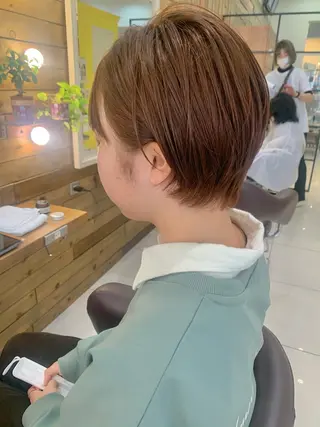 カラー 黒田瀬奈/ボブ まろやかベージュのその他イメージ