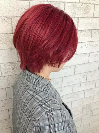 ショート カラー トップスタイリスト 小澤純一のヘアスタイル