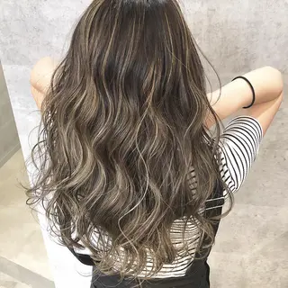 ロング カラー MiL所属・✨ハイトーン✨ 濱田知孝のヘアスタイル