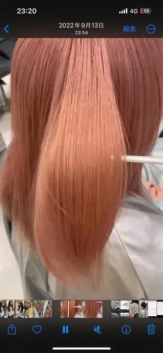 ロング カラー 【代表】 たき〜のヘアスタイル