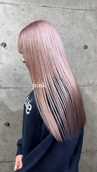 ロング カラー ハイトーン/ブリーチ カラー/SHOGOのヘアスタイル