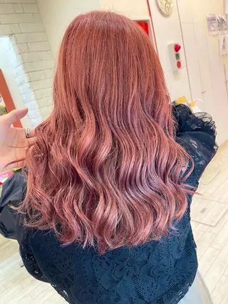 カラー 名古屋のピンク好き かずくん🦩のヘアスタイル