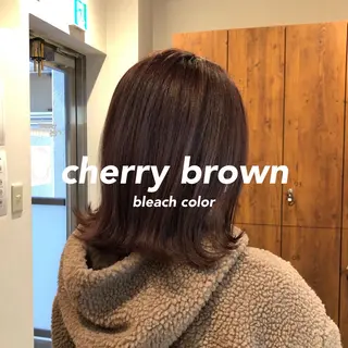 ミディアム カラー レイヤー,ボブ / 彩未のヘアスタイル