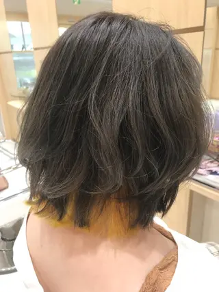 ミディアム Airs warm南浦和店所属・N.取扱いサロン🌼 Airswarm小林のヘアスタイル