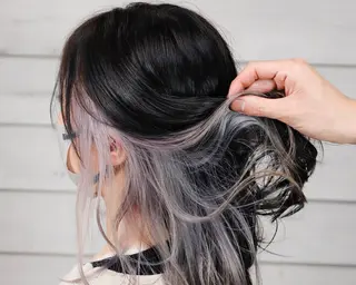 セミロング 下島 優人のヘアスタイル