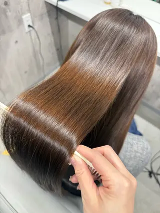 ロング 髪質改善ageless所属・ageless/ marina髪質改善のヘアスタイル